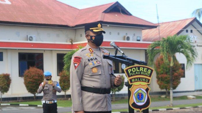 Tiga Polsek di Buru Raih Perhargaan, Satu Anggota Dipecat Tidak Hormat