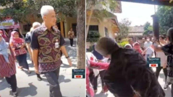 Momen Lucu, Kepala Ganjar Pranowo Terbentur Lonceng Besi sampai Bunyi Ting