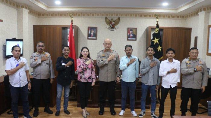 Kunjungi Polda Maluku, Ini Pembahasan Ketua DPP KNPI