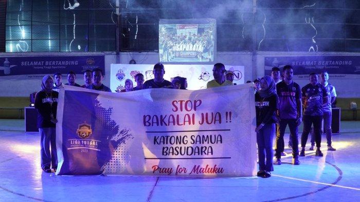 Liga Futsal Angkatan Ajang Reuni Akbar Ajak Warga Maluku Jaga Perdamaian: Katong Samua Basudara