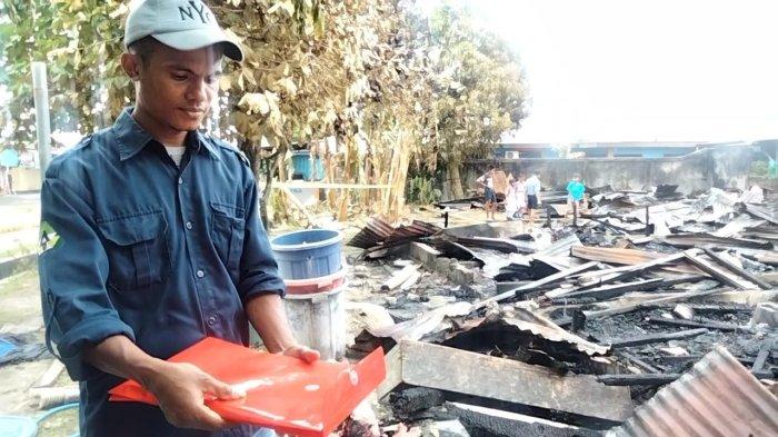 Pasca Kebakaran di Masohi, Dinas Perumahan Turun Lapangan Mendata Kerusakan