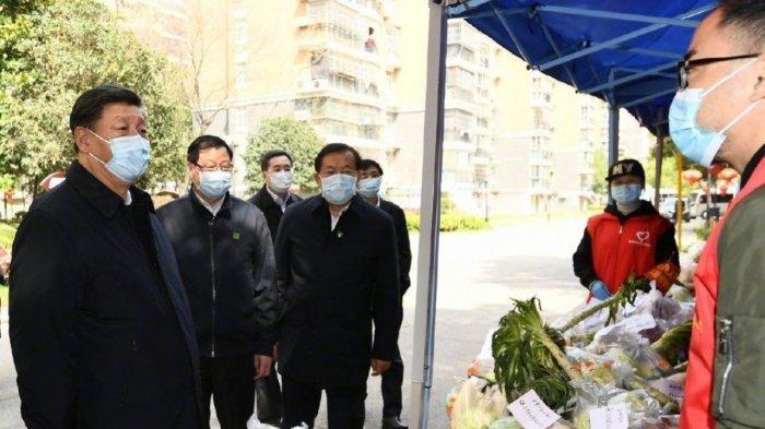 Presiden China Xi Jinping Kunjungi Kota Wuhan, Lambaikan Tangan hingga Sampaikan Terima Kasih