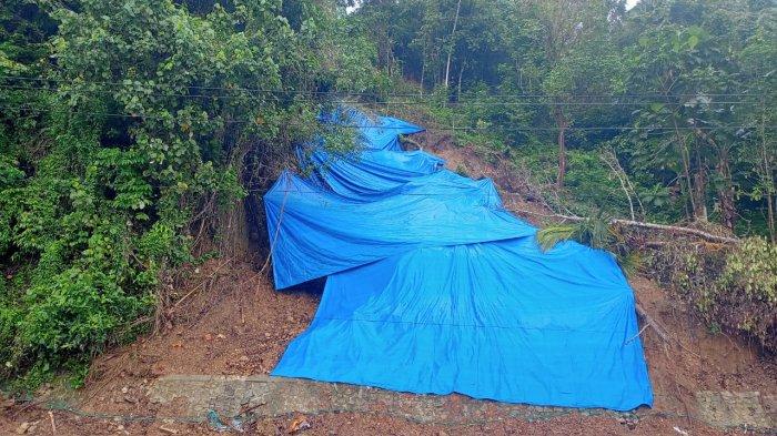 Pedagang Sekitar Ambon City of Music Tagih Janji Pemkot Bangun Talud Penahan Longsor