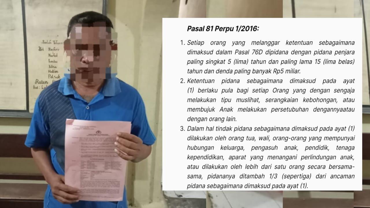 Hamili Siswinya, LI Terancam Hukuman Penjara Maksimal 15 Tahun