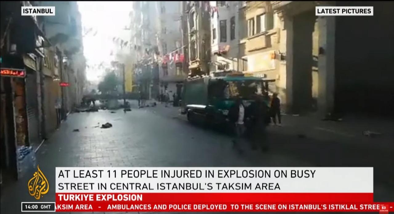 Ledakan di Istanbul - Turki Tewaskan 6 Orang, 81 Orang Luka-luka