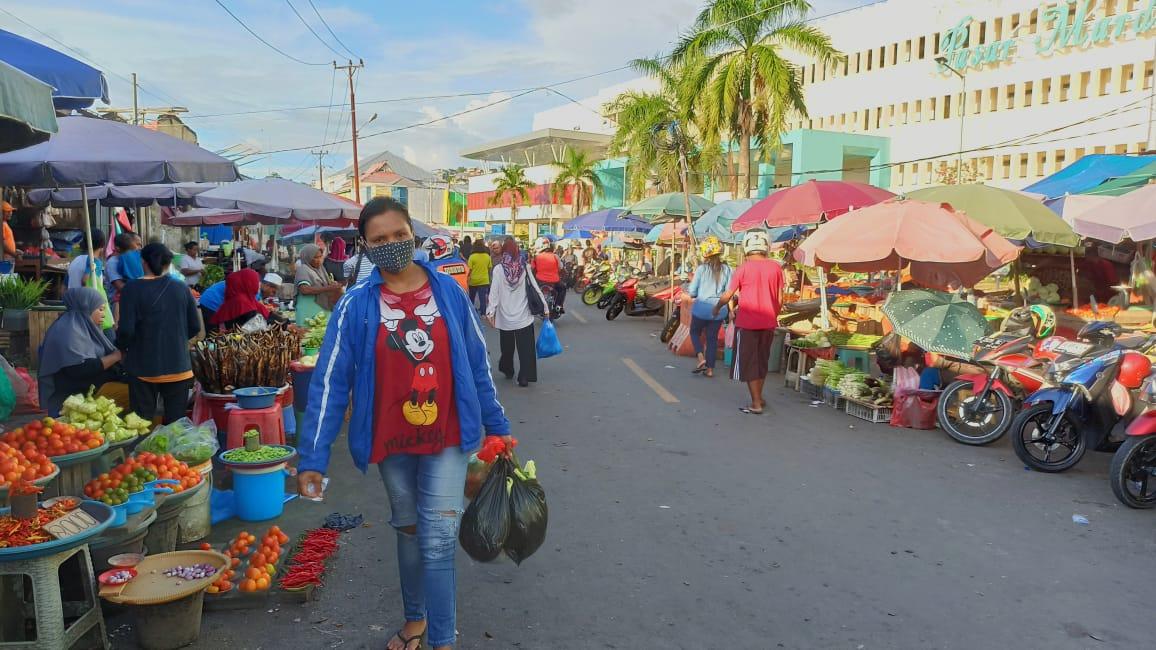 Kepadatan Pedagang di Badan Jalan Jadi Penyebab Utama Macet di Pasar Mardika