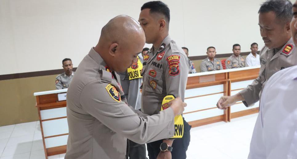 Jelang Pemilu 2024, Polres Pulau Buru Siapkan 30 Polisi RW, Ini Fungsinya