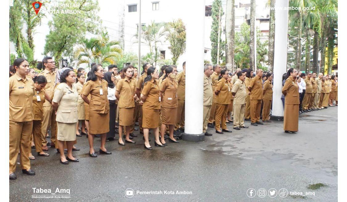 Soal Aturan Jam Kerja PNS Masuk 3 Hari Dalam Seminggu, Pemkot Ambon Menungu Petunjuk Teknis