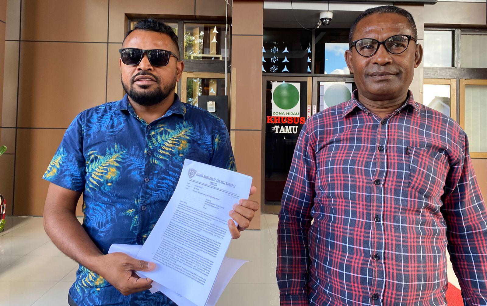 AMATI Lapor Kasus Dugaan Korupsi Jalan Lingkar Pulau Wokam ke Kejati, Bupati Aru Ikut Terseret