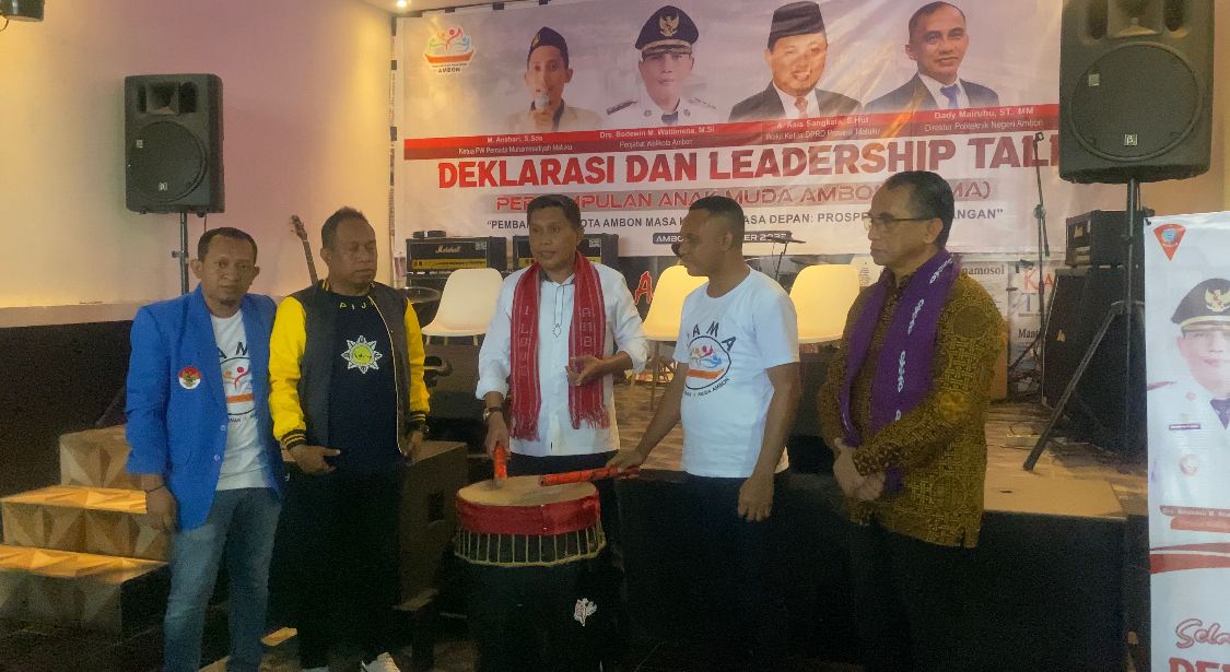 Bodewin Wattimena Deklarasikan Perkumpulan Anak Muda Ambon di Momen Sumpah Pemuda