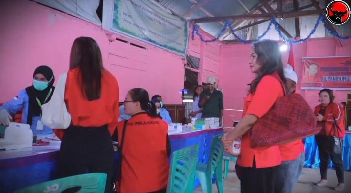 DPC PDIP Malra Peringati Bulan Bung Karno dengan Berikan Pelayanan Kesehatan Gratis