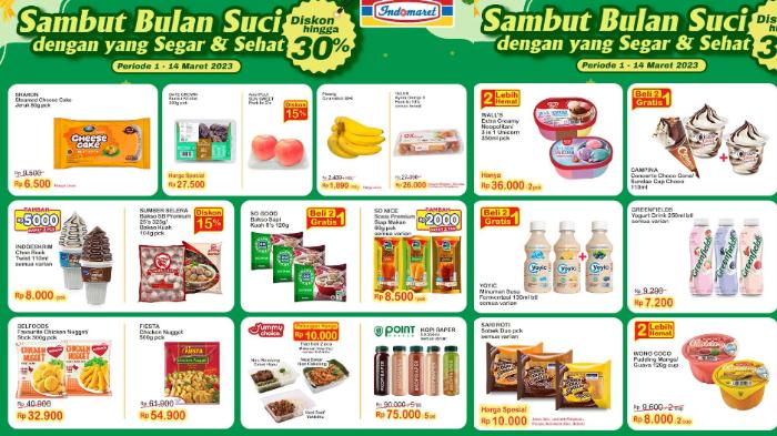 Promo Indomaret Terbaru: Super Hemat Berlaku hingga 7 Maret, Sambut Ramadan hingga 14 Maret 2023