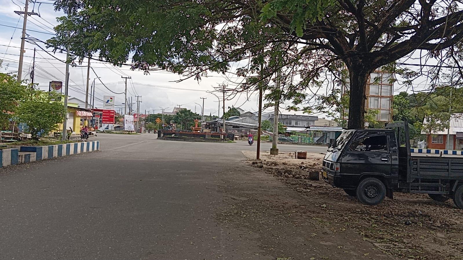 Pemkot Tual Akhirnya Berhasil Relokasi Pedagang dari Bundaran BTN Indah