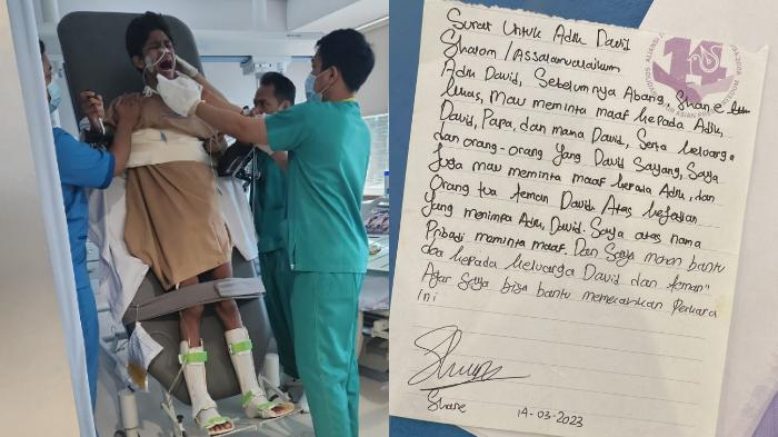 Shane Lukas Kirim Surat Permintaan Maaf, Ayah David Ozora: Mengemis Simpati Publik