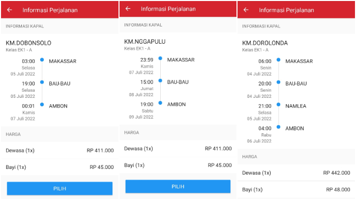 Jadwal dan Tarif Tiket Kapal Pelni Rute Makassar ke Ambon di Awal Juli, Ada 4 Keberangkatan