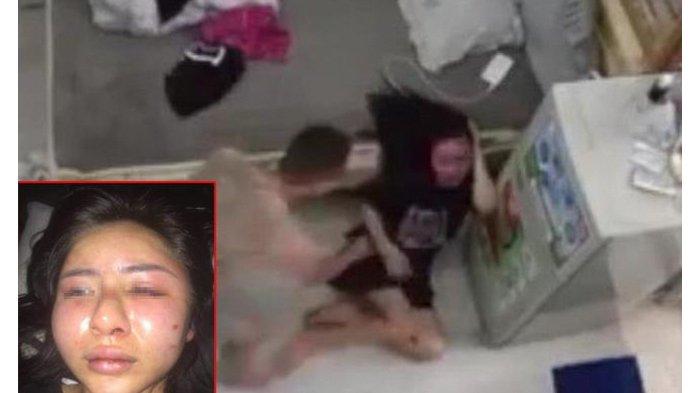 TEREKAM CCTV Wanita Ini Dianiaya Pria yang Ia Tolak, Pelaku Menguntit dan Menyelinap Masuk Kamar