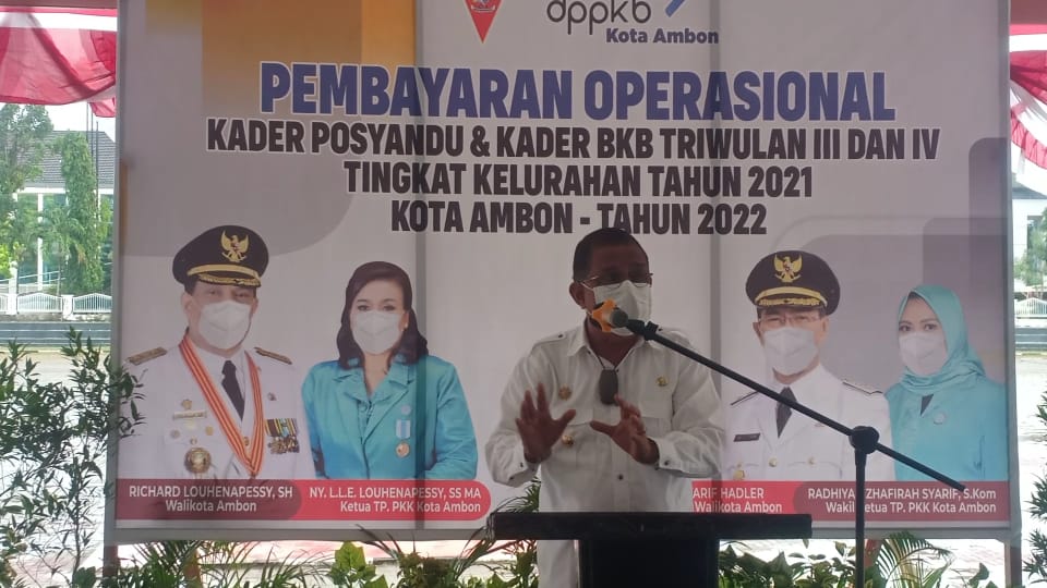 Insentif 768 Kader Posyandu di Ambon Sudah Cair