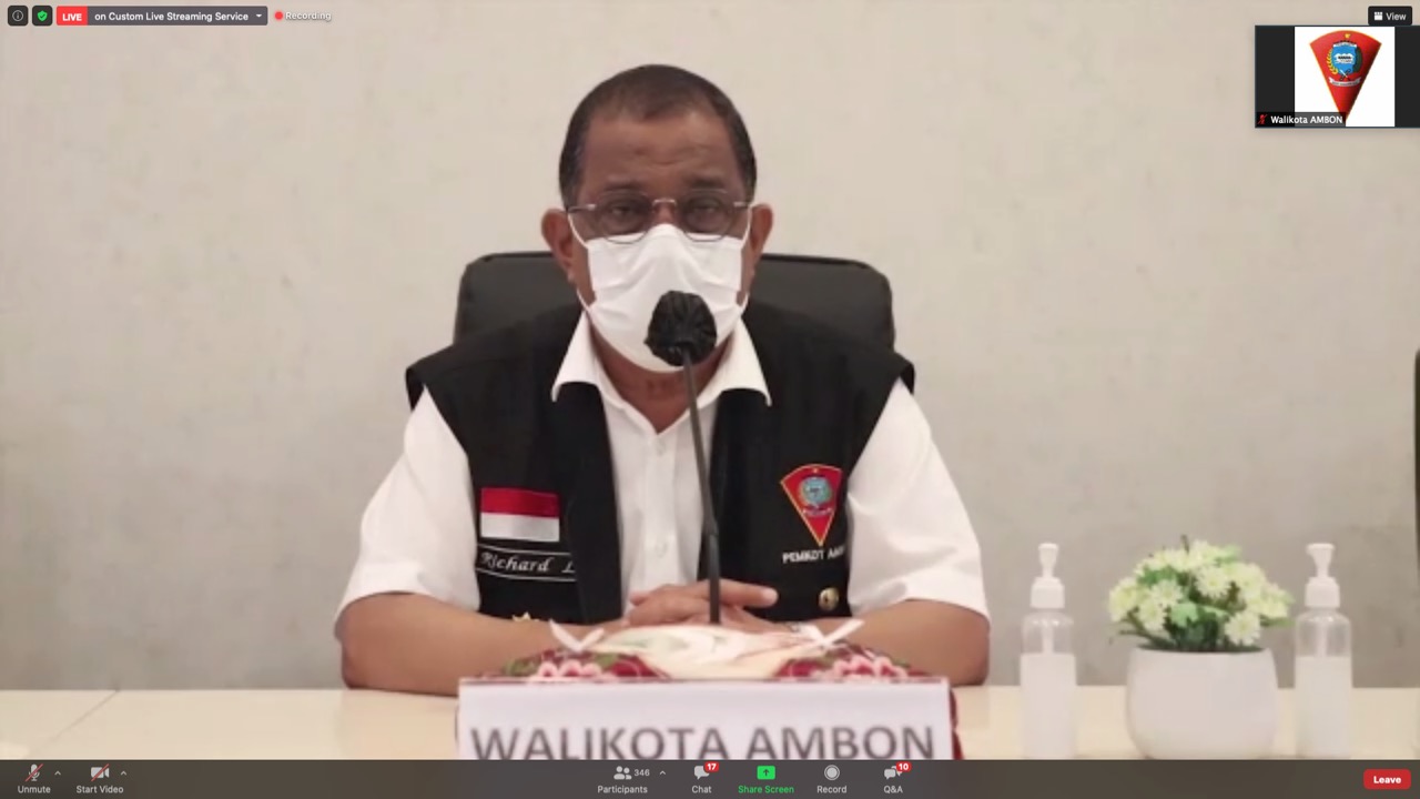 Sudah 10 Tahun Jadi Wali Kota Ambon, Ternyata Ada yang Belum Diselesaikan Richard Louhanapessy