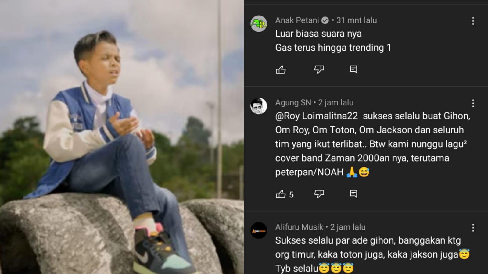 Gihon Loimalitna Luncurkan Lagu Baru, Begini Tanggapan Netizen