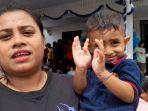 Orangtua di Negeri Lama-Ambon Antusias Bawa Anaknya Ikut Imunisasi Polio