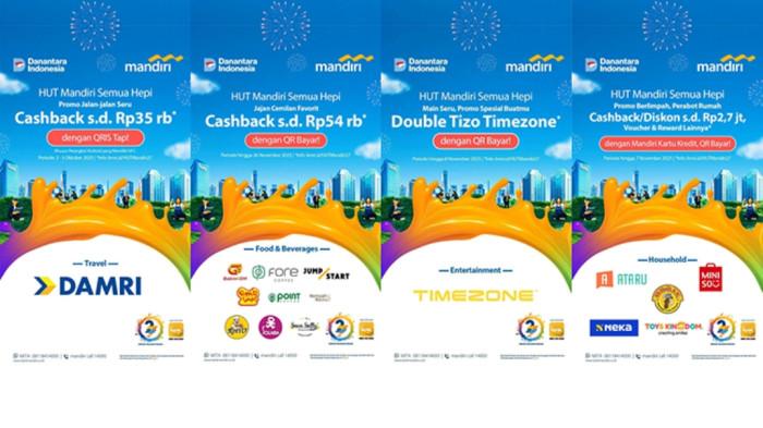 PROMO - Promo dari Bank Mandiri Pangkalpinang dalam peringatan HUT ke-27 Bank Mandiri.