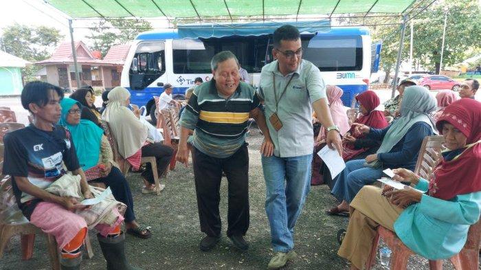 Yusbaiti Senang Dilayani Mobil Sehat PT Timah