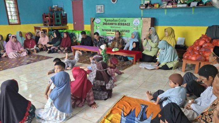 Infak Anak PAUD Lubuk Lestari Santuni Anak Yatim