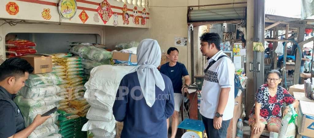 Satgas Pangan Polres Basel Bersama Pemda Sidak Harga di Pasar Toboali