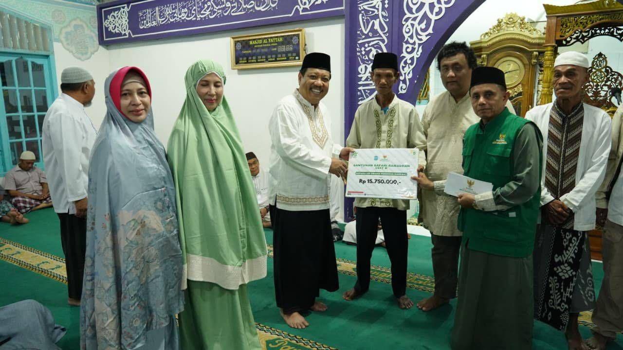 Wali Kota Pangkalpinang Safari Ramadan di Rejosari, Saparudin Ajak Warga Perkuat Kebersamaan