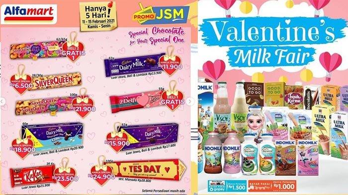 4 Promo Alfamart Spesial Valentine, Diskon Cokelat hingga Susu, Berlaku Sampai 15 Februari 2021