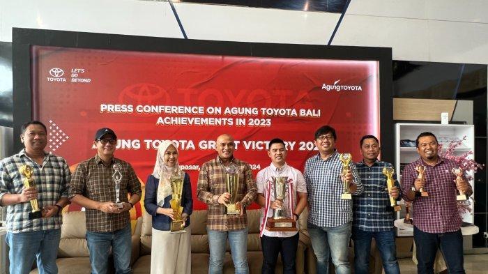 Kembali Berinovasi, Agung Toyota Bali Raih Penghargaan di Ajang Toyota Dealer People Awards 2024