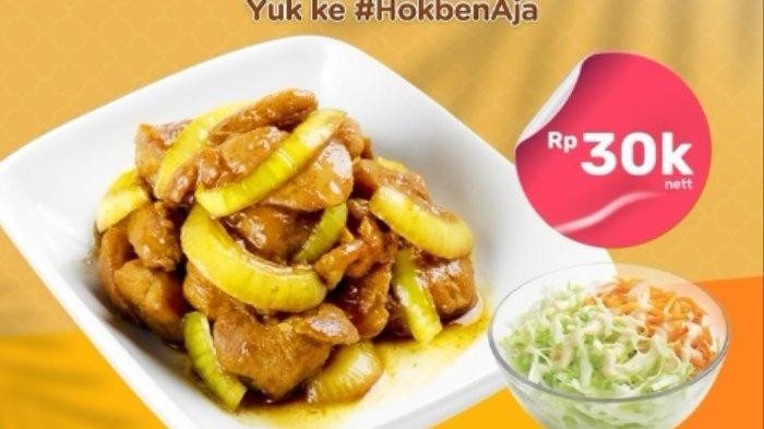 BIKIN HAPPY! Promo HokBen Hari Ini 13 Oktober 2023 Chiken Curryaki CUMA Rp30 Ribu Aja