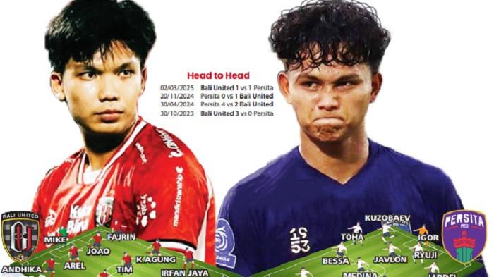 LAWAN BERAT! Bali United vs Persita Tangerang, Patahkan Rekor Pendekar