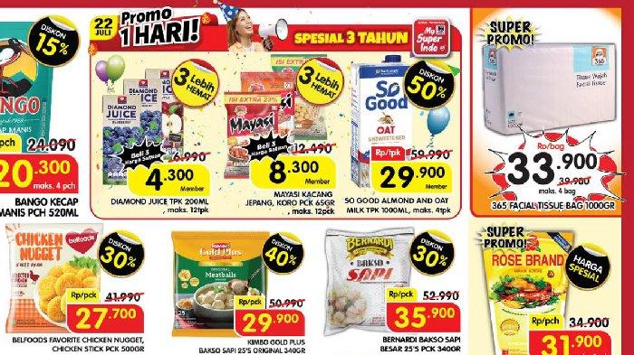 HANYA Hari Ini! Katalog Promo JSM Superindo 22 Juli 2023 Baru: Susu So Good Almond Diskon 50 Persen