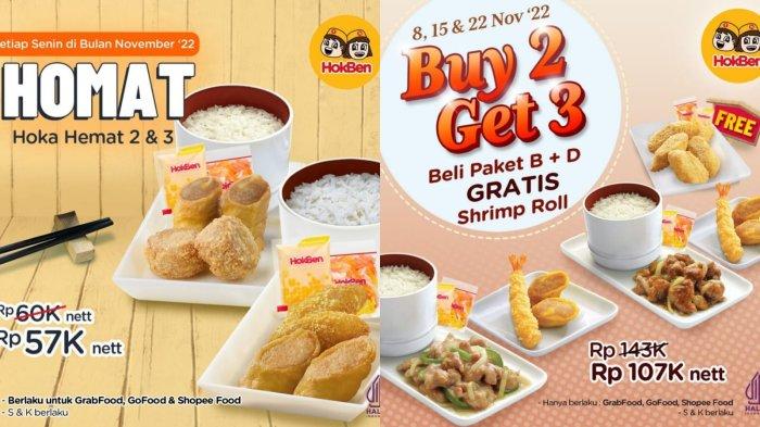 DISKON! Promo HokBen Hari Ini 14 November 2022, Hadirkan 2 Menu Spesial di Paket 'Senin Homat'