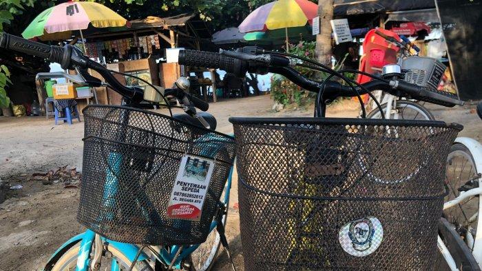 Destinasi Wisata Bali, Keindahan Pantai Segara Ayu Sambil Bersepeda Santai, Harga 15 Ribu/ Jam