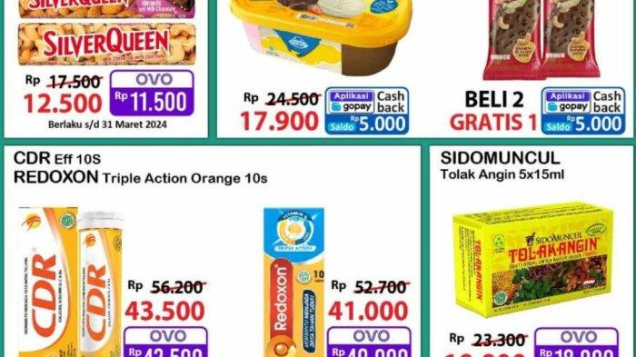 Diskon Sambut Lebaran! Cek Promo JSM Alfamart Besok 30 Maret 2024: CDR Rp43.500 TolakAngin Rp19.900