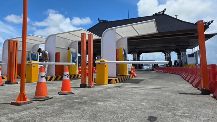 Dua unit GTO tambahan yang ada di Gate Tol Benoa Jalan Tol Bali Mandara.