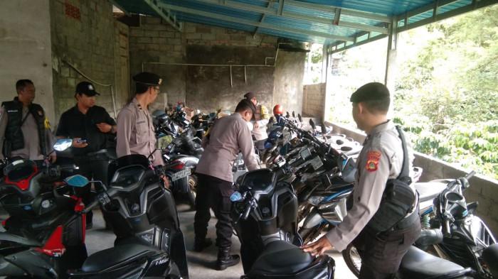Grebeg Sekolah, Polsek Busungbiu Bali Sita 18 Knalpot Brong Milik Siswa