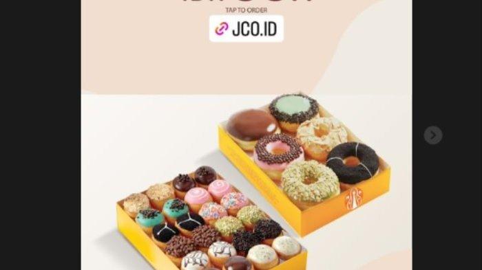 HAPPY FRIDAY! Promo J.CO 13-15 Oktober 2023 Setengah Box Donat + 1 Box Jpops Rp99 Ribuan