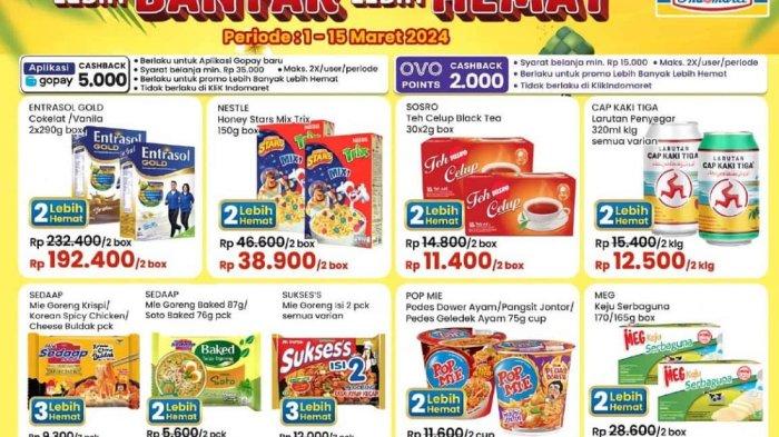 HARGA Bahan Dapur di Indomaret Alfamart Hypermart 7-8 Maret 2024: Mi Sukses Isi Dua Rp11.000/3pcs