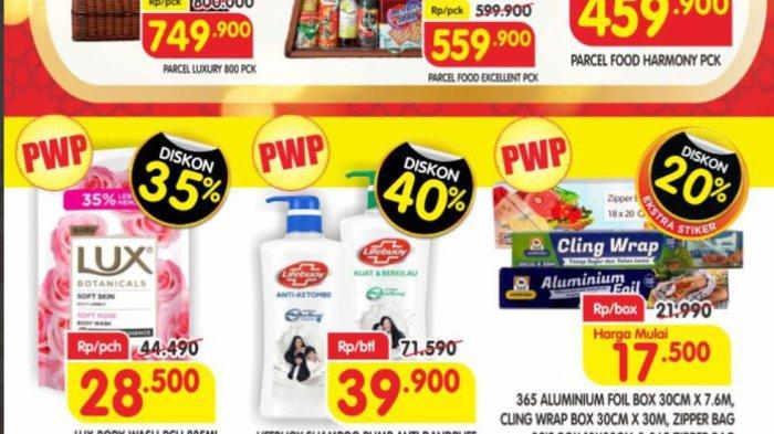 HARGA Sabun Sampo Skincare di JSM Superindo Alfamart 16-17 Maret 2024: LUX Bodywash Jumbo Rp28.500