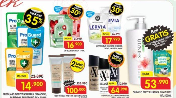 HARGA Sabun Sampo Skincare di JSM Superindo Alfamart Hingga 1 April 2024: Lervia BW Milk Rp17.990