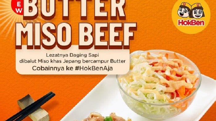 HOT! Promo HokBen Hari Ini 5 Oktober 2023, Butter Miso Beef Cuma Rp45 Ribuan