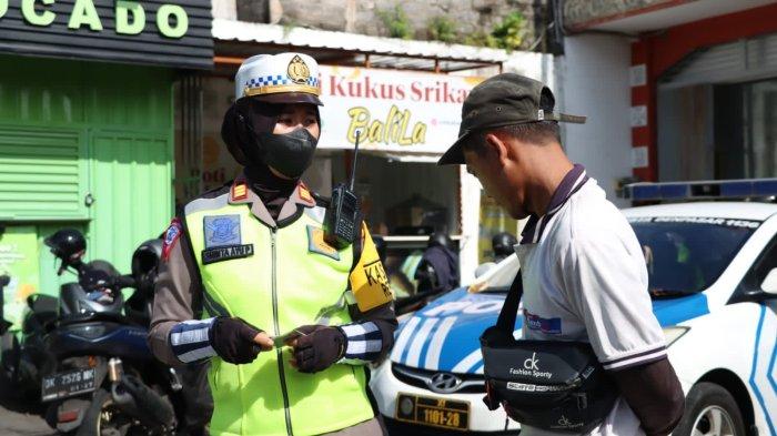 Hari Ke-2 Ops Keselamatan Agung 2023, Polresta Denpasar Berikan Puluhan Teguran Simpatik