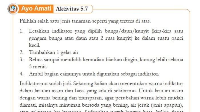 Jawaban Ayo Amati: Aktivitas 5.7, Kunci Jawaban IPA Kelas 9 Halaman 126 Kurikulum Merdeka