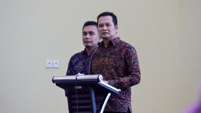 Bupati Jembrana I Made Kembang Hartawan dan Wakil Bupati I Gede Ngurah Patriana Krisna. 