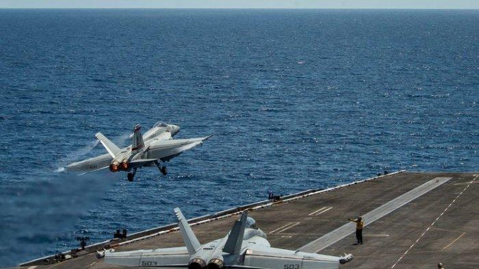 Jet Tempur Angkatan Laut AS Jatuh, Pilot Tewas