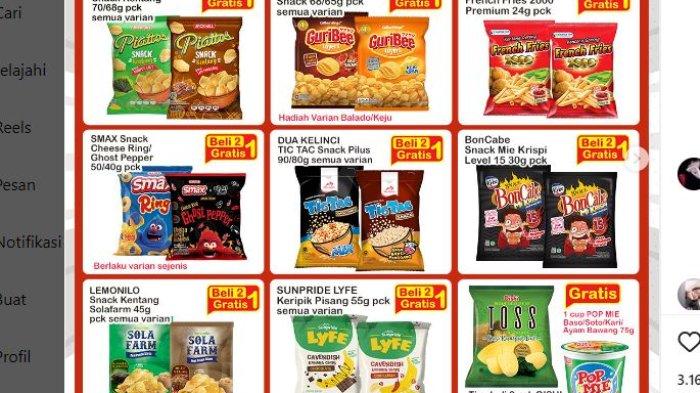 KATALOG Promo Indomaret Hari Ini 23 Agustus 2023 Ngemil Terus Serba IRIT, Piattos Beli 2 Gratis 1