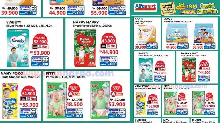 KATALOG Promo JSM Alfamart 22-24 Maret 2024 Kebutuhan Bayi MURMER: Fitti Pants XXL Cuma Rp53.900